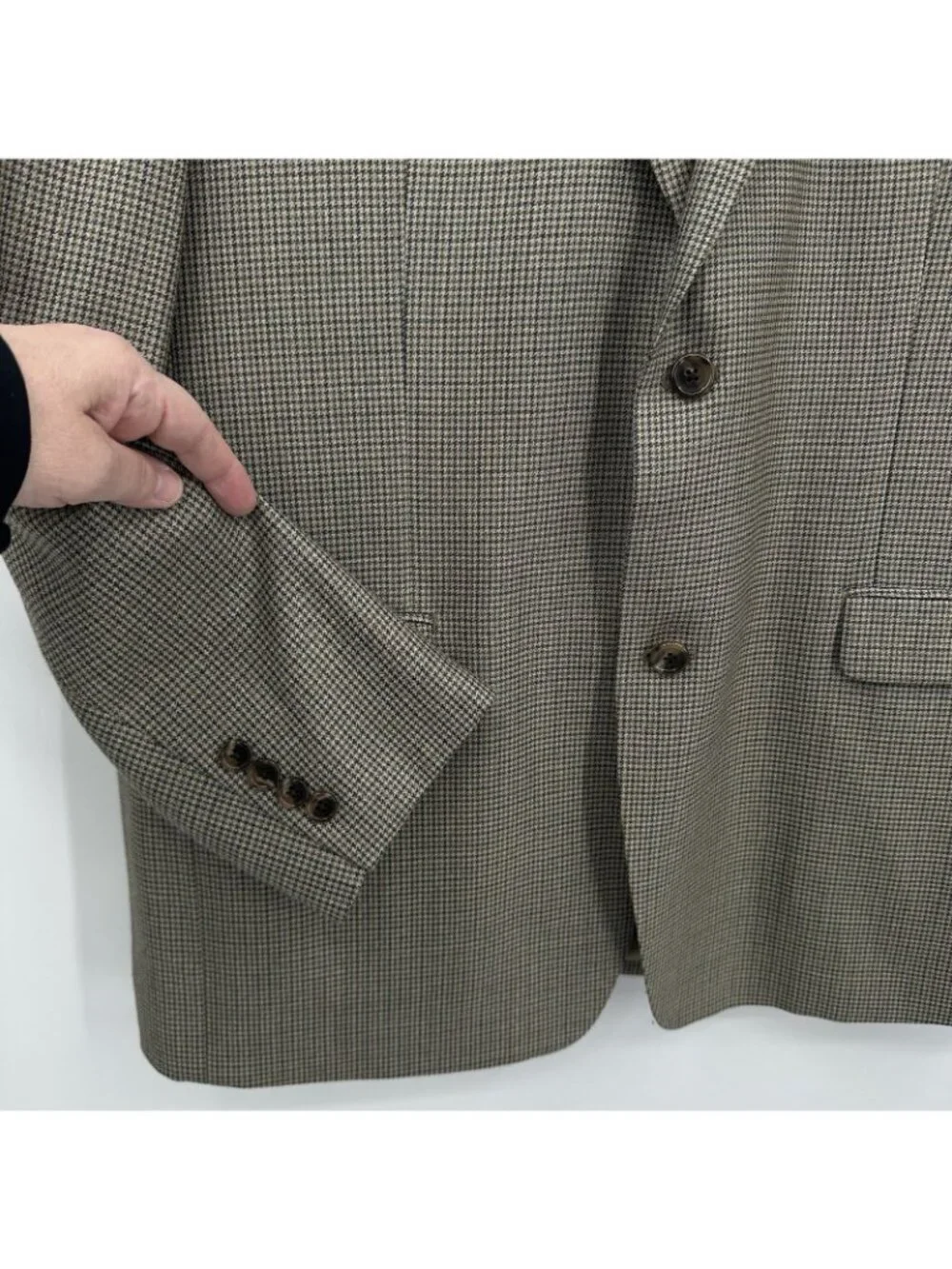 JOSEPH ABBOUD jacket blazer sport coat 44L silk wool business casual office